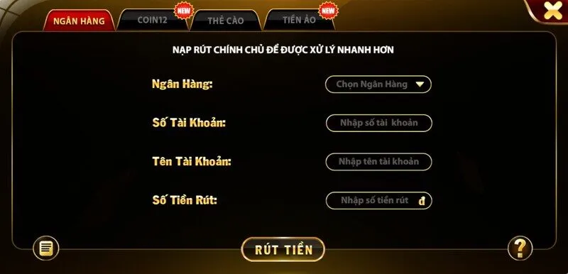 Rút tiền Hitclub như thế nào?